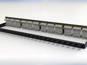 patch panel 3D Model
