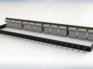 패치 패널 3D 모델