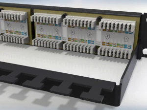 패치 패널 3D 모델