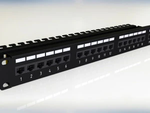 패치 패널 3D 모델