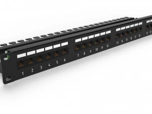 패치 패널 3D 모델