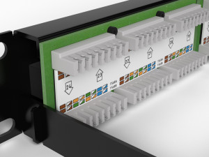patch panel Modelo 3D