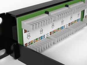 패치 패널 3D 모델