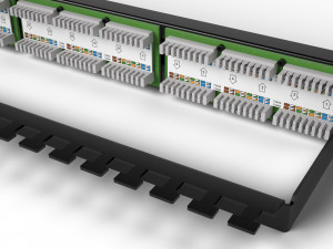 patch panel Modelo 3D