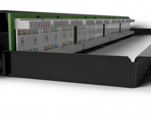 patch panel Modelo 3D