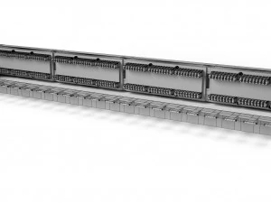 패치 패널 3D 모델