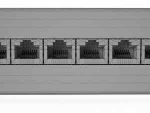 patch panel Modelo 3D