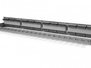patch panel Modelo 3D
