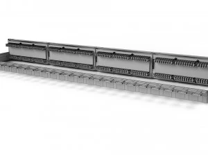 패치 패널 3D 모델