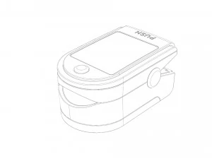 pulse oximeter 3D Model