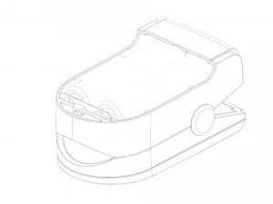 pulse oximeter 3D Model