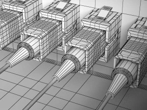 optic cross 3D Model