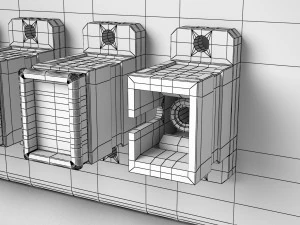 optic cross 3D Model