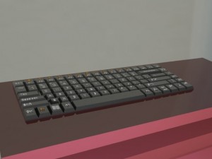 pc keyboard 3D Модель