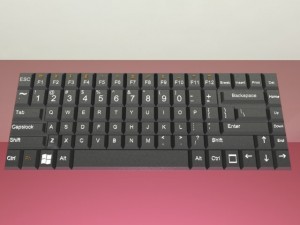 pc keyboard 3D Model