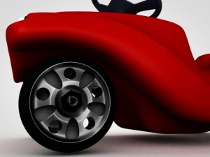 bobby car 3D Model