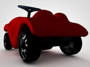 bobby car 3D Model
