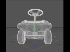 bobby car 3D Model