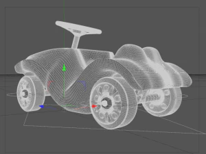bobby car 3D Model
