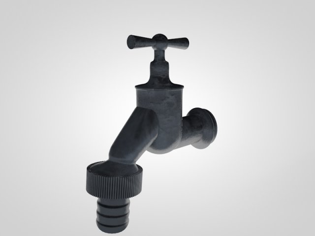 faucet 3D 模型 .c4d .max .obj .3ds .fbx .stl .blend 
