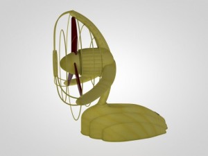 fan Modèle 3D