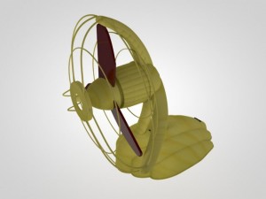 fan Modèle 3D
