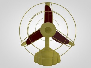 fan Modèle 3D