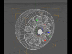 wheel 3D Model