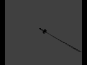 katana 3D Model