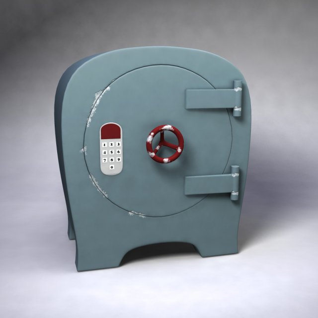 safe 3D 모델 .c4d .max .obj .3ds .fbx .stl .blend 