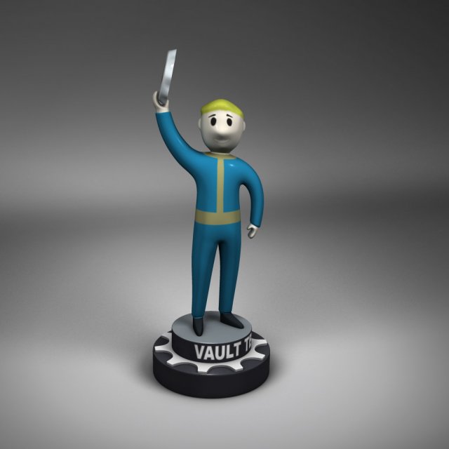 pip boy 3D Модель .c4d .max .obj .3ds .fbx .stl .blend 
