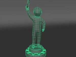 pip &ccedil;ocuğu 3D Model