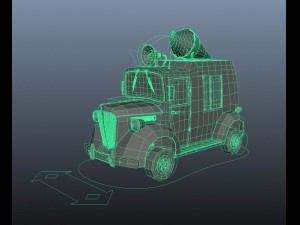 van Modelo 3D