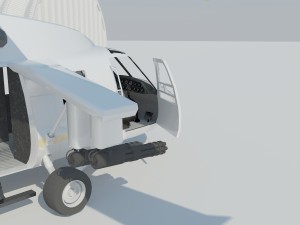 military helicopter 3D Model