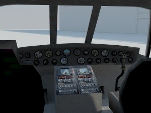 military helicopter 3D Model