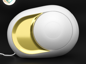 gold phantom speaker Modèle 3D