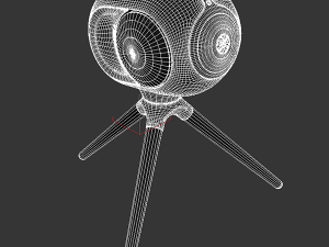 gold phantom speaker Modèle 3D