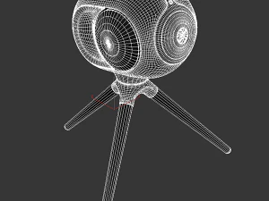 gold phantom speaker 3D Model