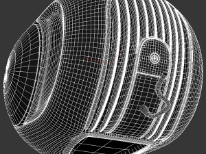 gold phantom speaker 3D Model