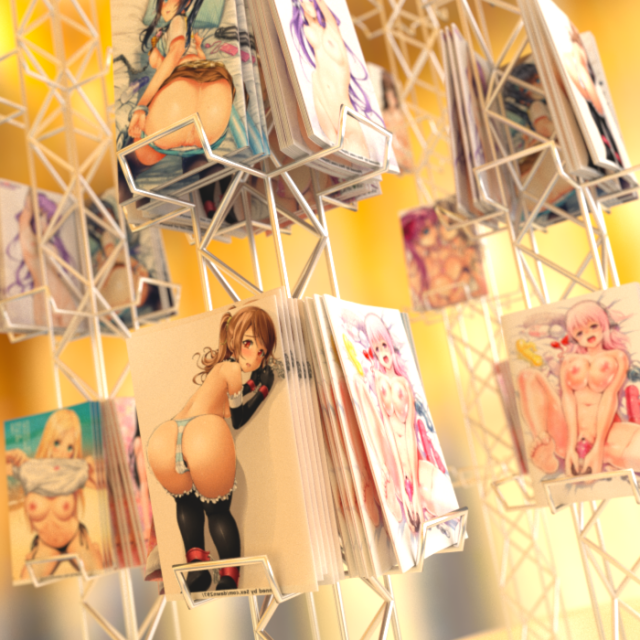 nsfw magazine shelves 3D Model .c4d .max .obj .3ds .fbx .stl .blend 