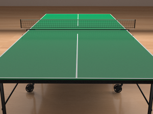 tenis table 3D मॉडल