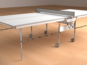 tenis table 3D मॉडल