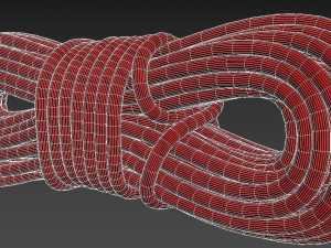 climbing rope 3D 模型