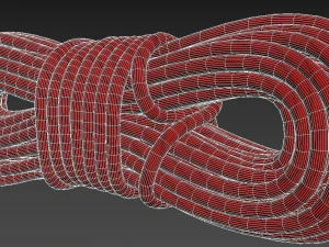 climbing rope 3D Model