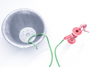 hand water pump 3D मॉडल