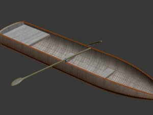 човен 3D Модель