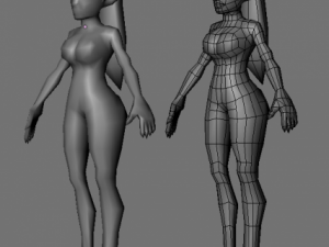 character Modello 3D
