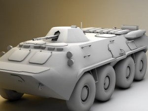 btr 80 3D-Modell