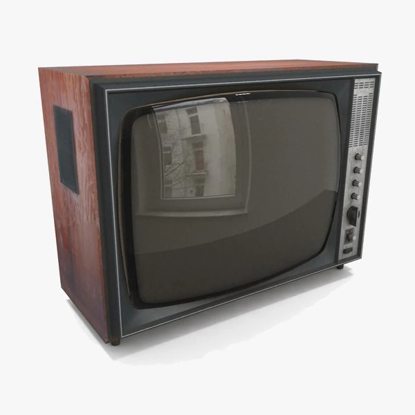 old tv 3D Model .c4d .max .obj .3ds .fbx .stl .blend