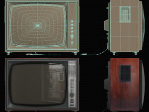old tv 3D Model